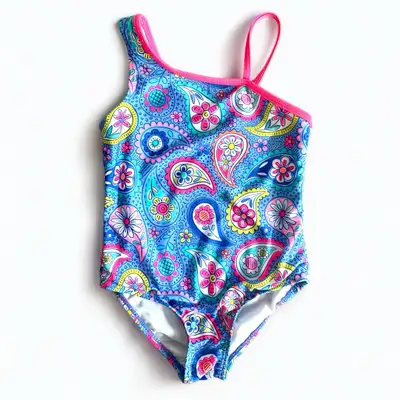 (4T) Swimsuit [Ocean Pacific] / girls 1pc Bathing Suit UPF 50+, View more