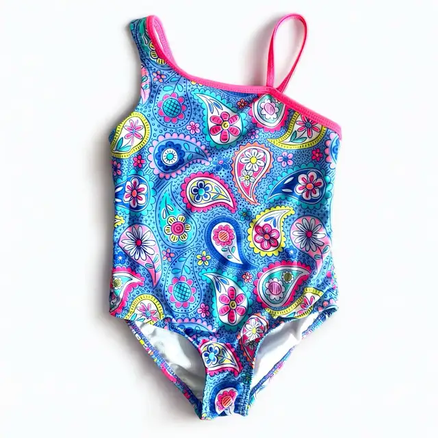 (4T) Swimsuit [Ocean Pacific] / girls 1pc Bathing Suit UPF 50+ in Clothing - 4T in Sudbury - Image 2