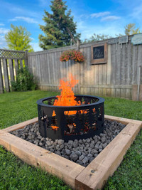 Custom Made Fire Pit Ring