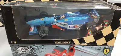 Diecast BENETTON B198 1998  F1 WURZ MINICHAMPS 1/18 die cast, View more