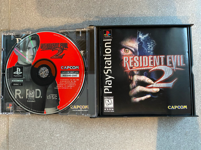 Resident Evil 2 - Complet Tbe PS1 Ntsc U/c Us Playstation in Older Generation in Markham / York Region - Image 2