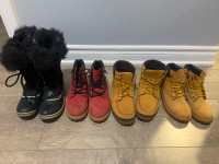 Various Winter Boots Ladies and Kids/N