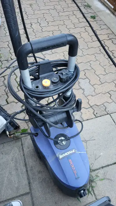 Laveuse a pression électrique  sur roulette, View more