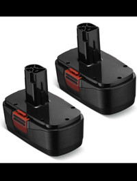 2 Pack 3.7Ah 19.2V Craftsman Replacement Battery Compatible with