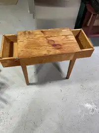 Kids flip top craft desk table