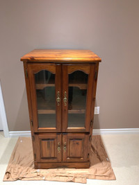 PRICE DROP! Stereo Cabinet- old school