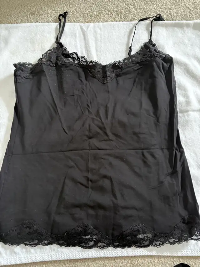 Black Lace Camisole