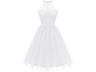 Women’s Halter Lace Short Formal Party Dress, View more