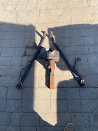 Trailer hitch and stabilizer bars 