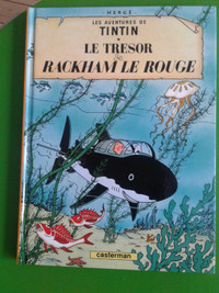 BD Tintin Le trésor de Rackham le rouge