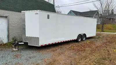 Very Good Condition, Never Hauled, Used as tool trailer for job site.