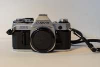 Canon FD lenses and AE-1 film camera