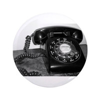 Old dial telephone 