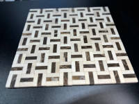 Basketweave Mosaic Tile 