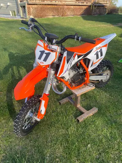 2023 KTM 50 SX. 49 hrs. Oil changes every 2 hours. New rear tire.