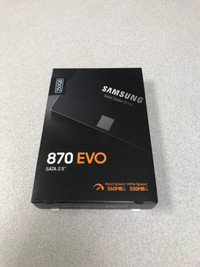 Samsung 870 EVO SATA 2.5" Solid State Drive 250 GB
