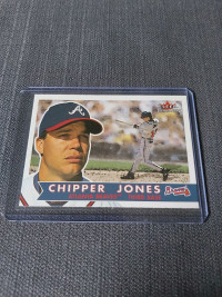 Chipper Jones baseball card 