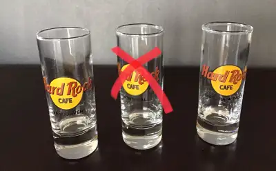 Hard Rock Cafe Double Shot Glasses, 2oz. $5 each, View more