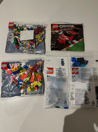 Lego polybags 40512 40606 30577 vip, car bricktober 2023 - BNIB