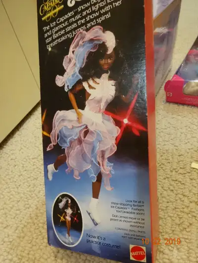 Barbie, Ice Capades,African-American, nrfb,1989,can be posednrfb, View more
