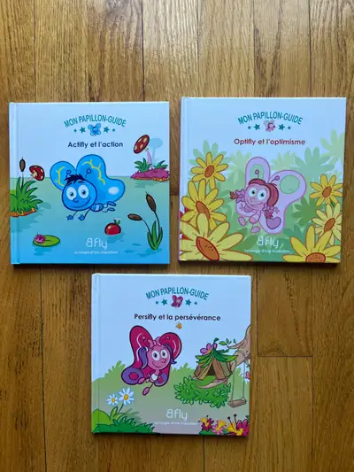 LIVRE ENFANT  * MON PAPILLON GUIDE * (6$ch/15$ le lot de 3 livre, View more