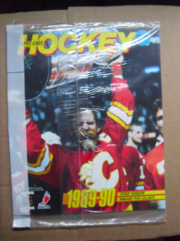 1989-90-O-Pee-Chee Hockey-Sticker Yearbook Album-Brand New.