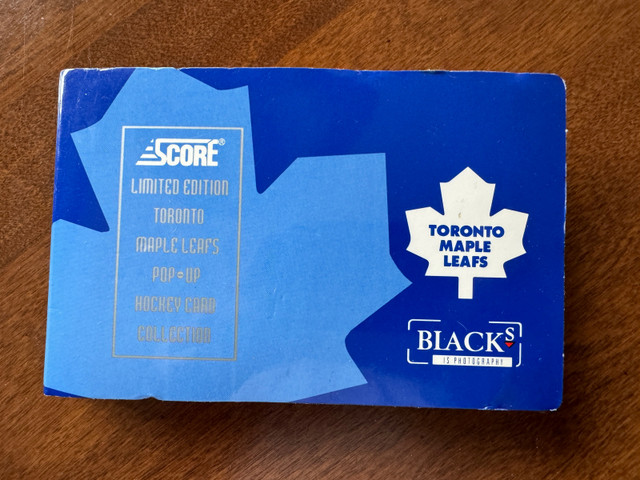 1993/94 SCORE TORONTO MAPLE LEAFS POP UP HOCKEY 24 CARD SET in Arts & Collectibles in Oshawa / Durham Region