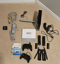 Nintendo Wii mega pack (accessories, games included)