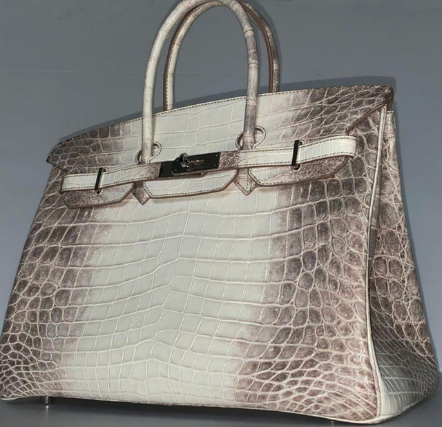 Hermes Himalayan Birkin 35 crocodile leather Palladium HW in Women's - Bags & Wallets in City of Toronto