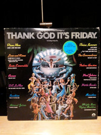 Vinyle bande sonore "Thank God It's Friday" vinyl soundtrack