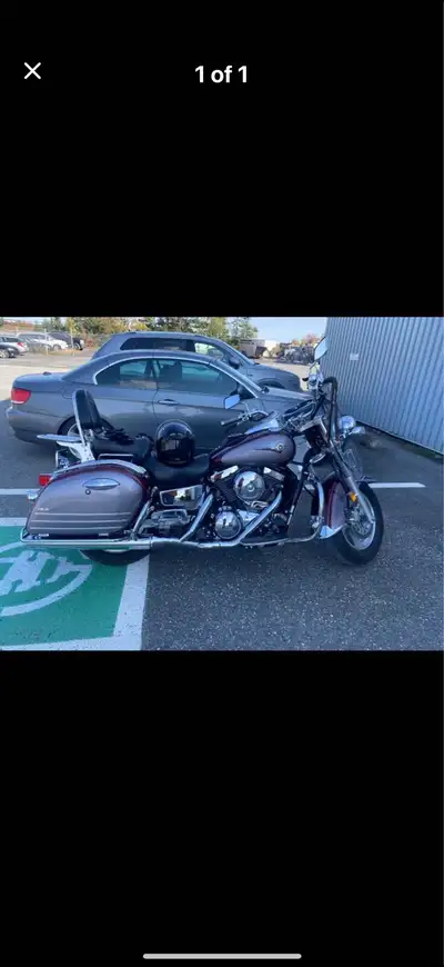 2001 - Kawasaki Vulcan 32000km / only one previous owner before me I plated in 2025 extremely well c...