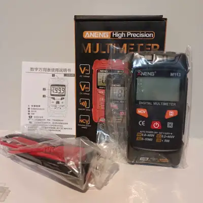 Digital Multimeter AC DC Ohm Voltage Meter 1999 Counts