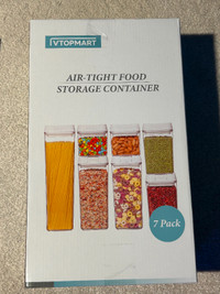 [Brand New in Box] Airtight Food Storage Containers - 7 Pieces