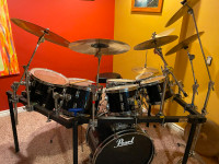 black pearl drum kit