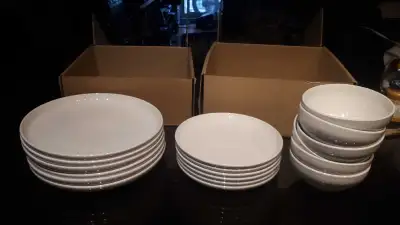 new Blanc de Blanc collection 18 porcelain pieces., View more