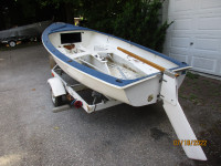 Sailboat and  Trailer