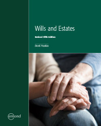 Wills and Estates Revised 5E by Fazakas 9781774625200