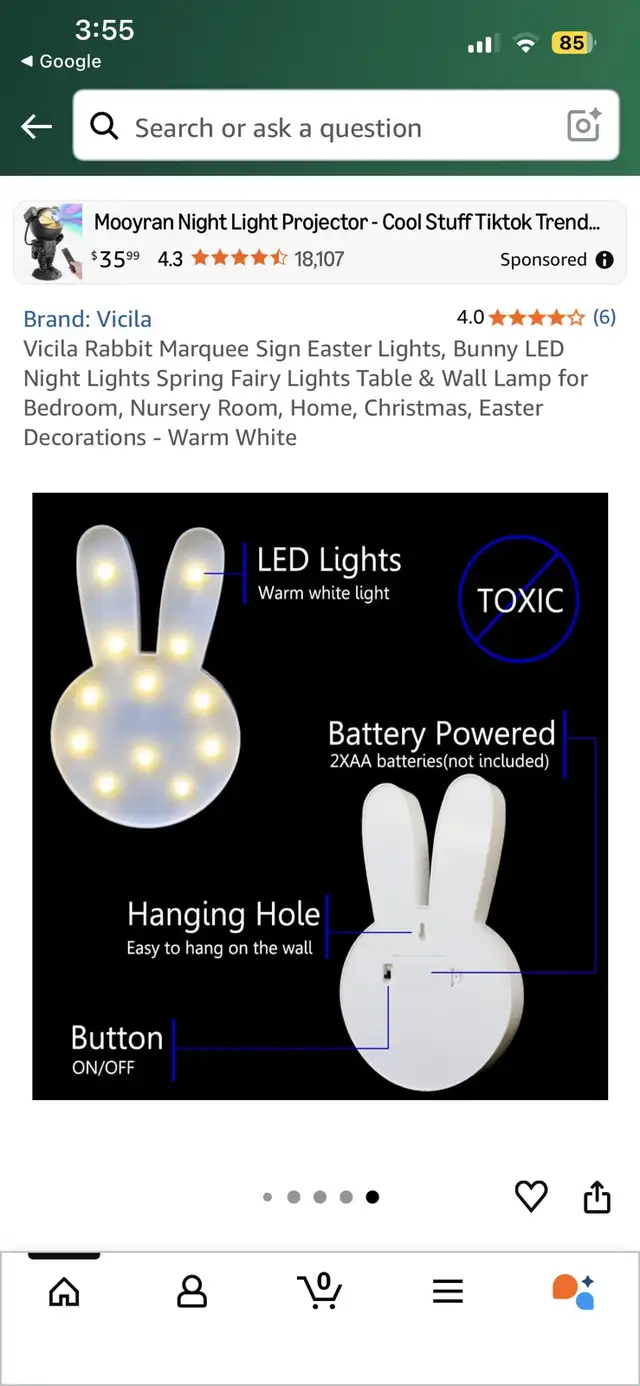 Vicila Rabbit Light543429128178247681