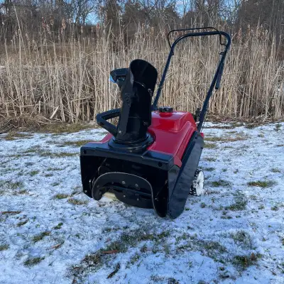 Toro Power Clear 180 snowblower. 18” auger, 87 cc OHV Toro engine. Tuned up and ready for the snow....