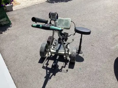 CADDYDRIVER  battery operated golf cart, View more