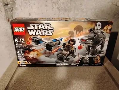 Lego Star Wars Ski Speeder vs First Order Walker 75195, View more