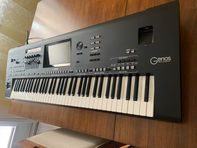 Yamaha Genos with Stand and Speakers, View more