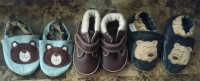 Baby Shoes - Joe Fresh, Old Navy, Robeez (3-6 and 6-12 months)