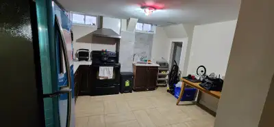 Street level basement room at Markham & Steeles Ave