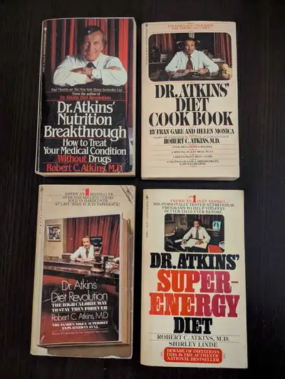 Dr. Atkins books diet books, View more
