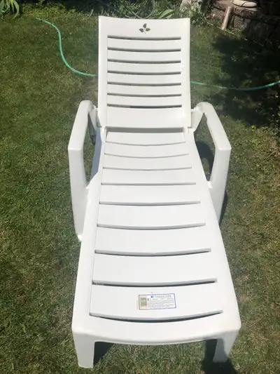 Plastic Lounge Chair ($30) and Cushions ($10), View more