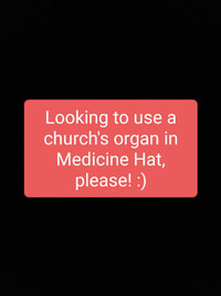Looking to use a church organ