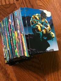 Marvel and Image comic cards - Wolverine and Savage Dragon - lot