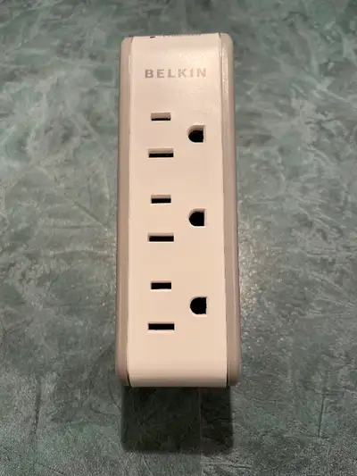 Belkin mini surge protector with USB charger, View more