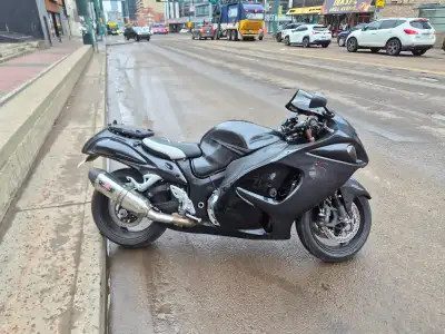 Clean, sorted, and ready to ride. New front tire, fresh oil, runs flawlessly. This Busa was set up f...